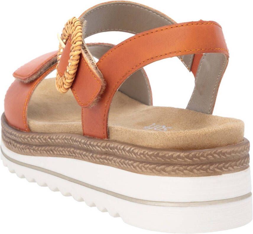 Remonte Sleehaksandaaltjes zomerschoen sandalen met bandjes en praktische klittenbandsluitingen