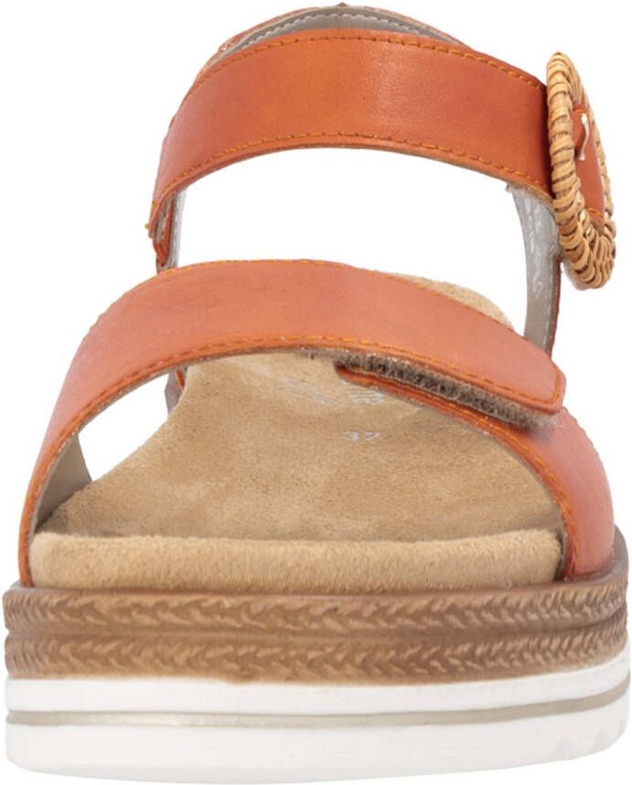 Remonte Sleehaksandaaltjes zomerschoen sandalen met bandjes en praktische klittenbandsluitingen