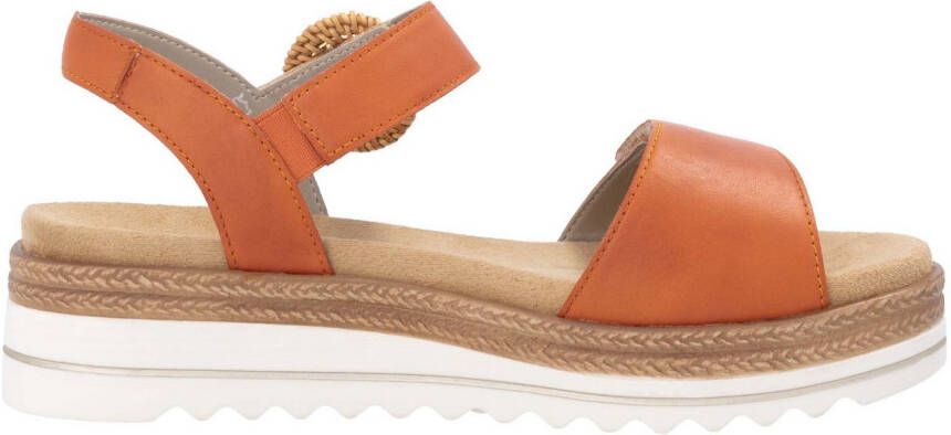 Remonte Sleehaksandaaltjes zomerschoen sandalen met bandjes en praktische klittenbandsluitingen