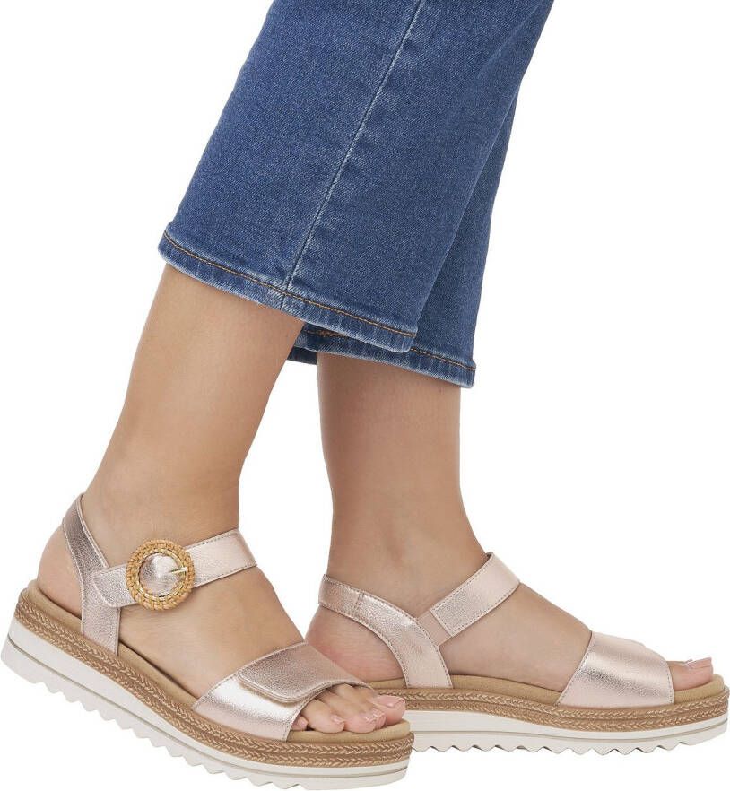 Remonte Sleehaksandaaltjes zomerschoen bandjessandaal met praktische klittenbandsluitingen - Foto 13