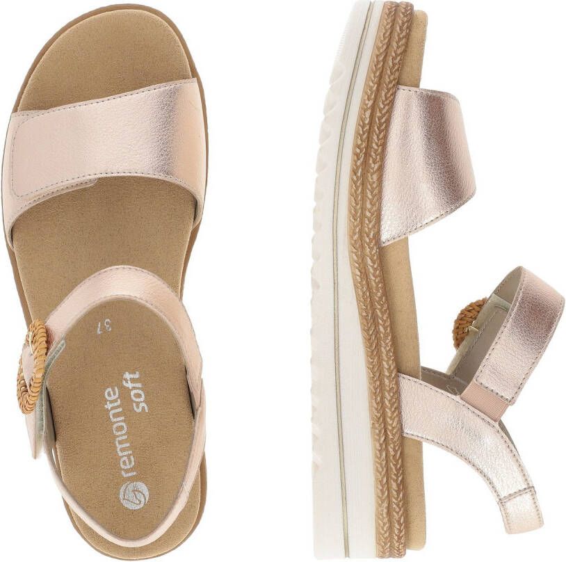 Remonte Sleehaksandaaltjes zomerschoen bandjessandaal met praktische klittenbandsluitingen - Foto 14