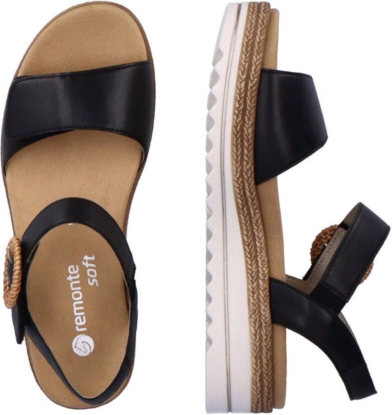 Remonte Sleehaksandaaltjes zomerschoen bandjessandaal met praktische klittenbandsluitingen - Foto 20