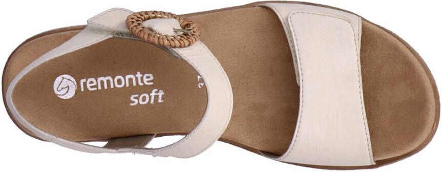 Remonte Sleehaksandaaltjes zomerschoen sandalen met bandjes en praktische klittenbandsluitingen