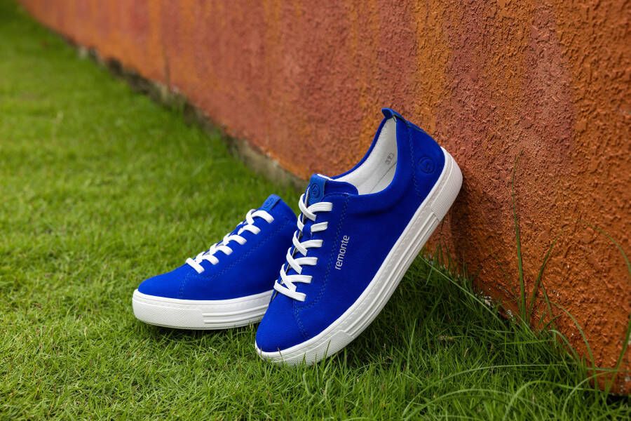 Remonte Slip-on sneakers Plateau sneaker slipper vrijetijdsschoen met praktische verwisselbare inlegzool