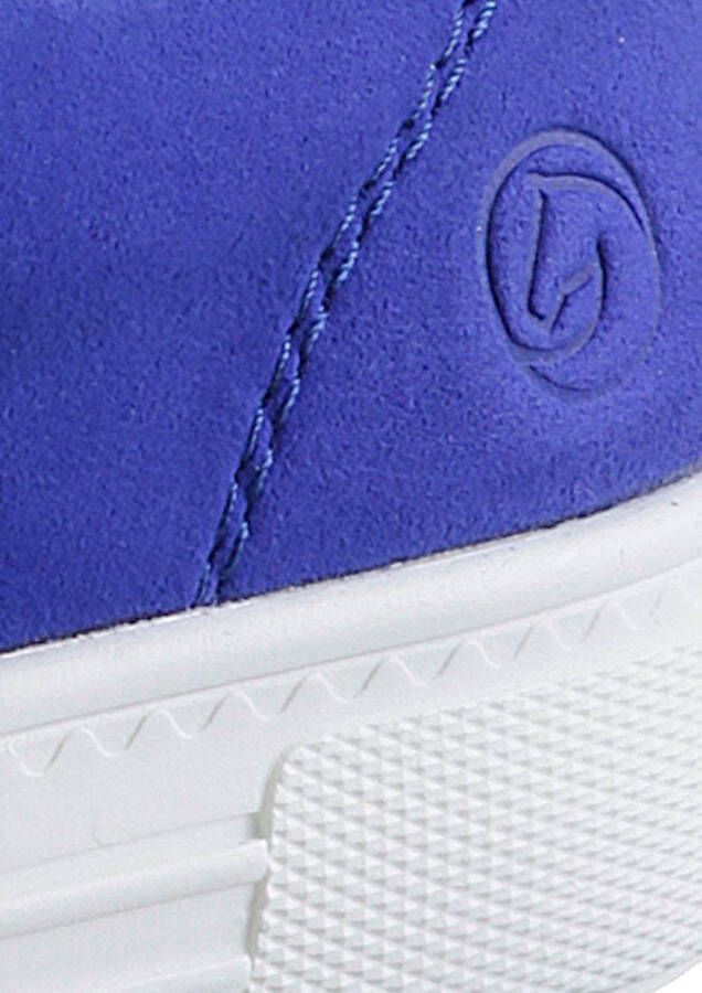 Remonte Slip-on sneakers Plateau sneaker slipper vrijetijdsschoen met praktische verwisselbare inlegzool
