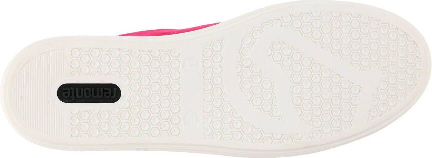 Remonte Slip-on sneakers Plateau sneaker slipper vrijetijdsschoen met praktische verwisselbare inlegzool
