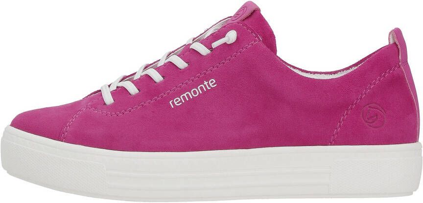 Remonte Slip-on sneakers Plateau sneaker slipper vrijetijdsschoen met praktische verwisselbare inlegzool