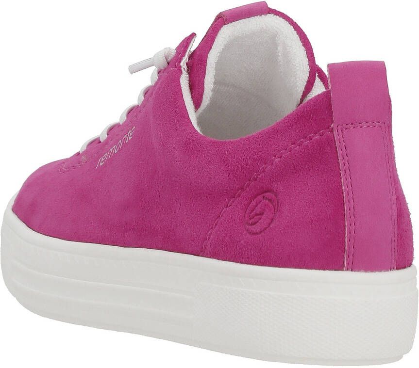Remonte Slip-on sneakers Plateau sneaker slipper vrijetijdsschoen met praktische verwisselbare inlegzool