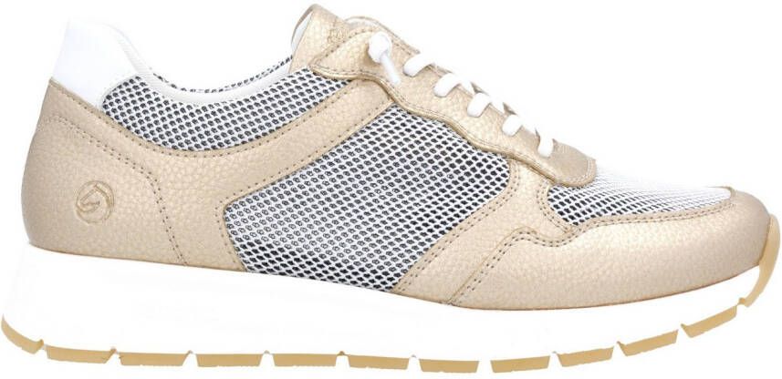 Remonte Slip-on sneakers Elisabeth Hurley-Collection vrijetijdsschoen lage schoen veterschoen met schachtpadding