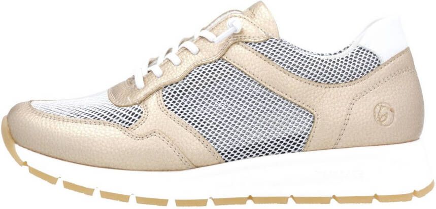 Remonte Slip-on sneakers Elisabeth Hurley-Collection vrijetijdsschoen lage schoen veterschoen met schachtpadding
