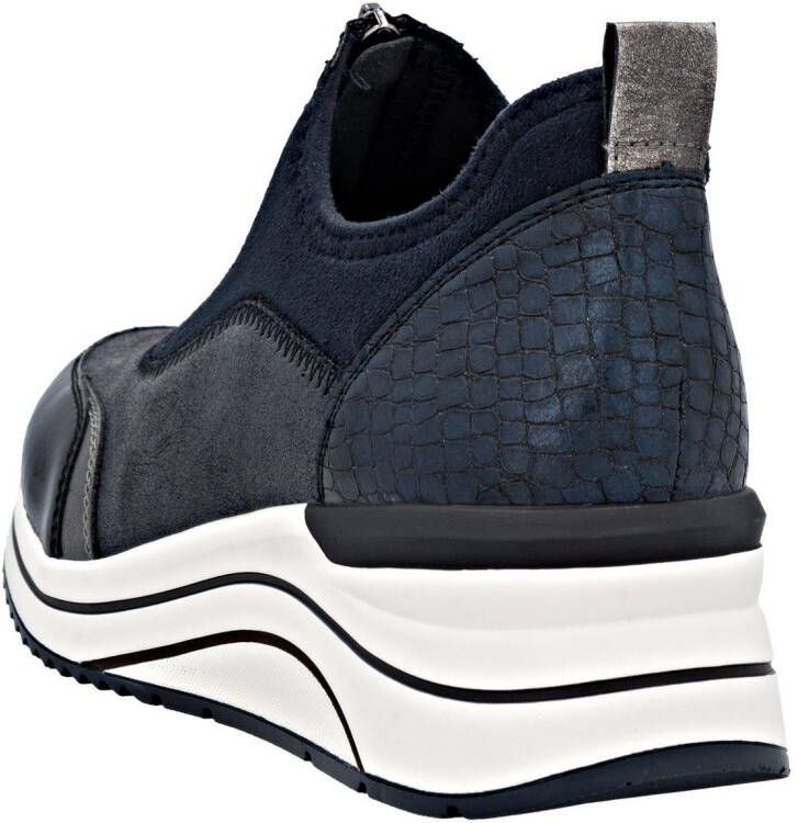 Remonte Slip-on sneakers Elisabeth Hurley-Collection wedge sneaker slipper instapschoen vrijetijdsschoen vegan