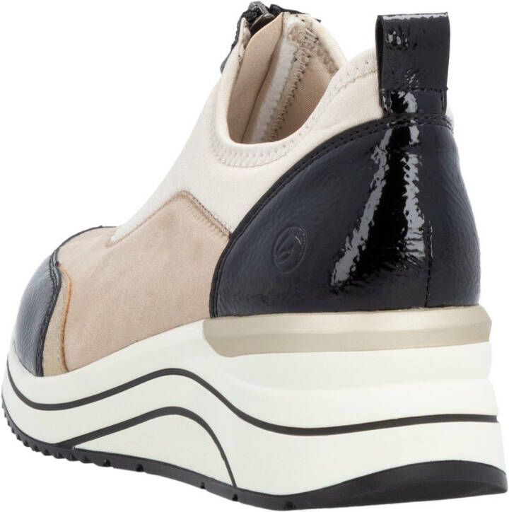 Remonte Slip-on sneakers Elisabeth Hurley-Collection wedge sneaker slipper instapschoen vrijetijdsschoen vegan