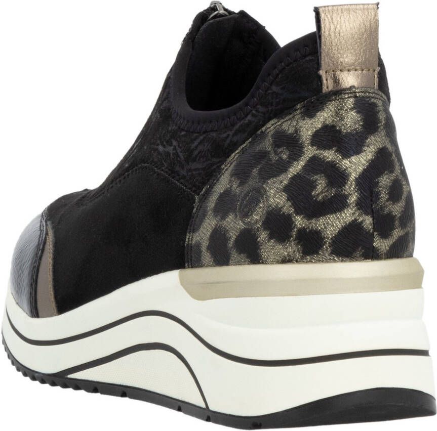 Remonte Slip-on sneakers Elisabeth Hurley-Collection wedge sneaker slipper instapschoen vrijetijdsschoen vegan