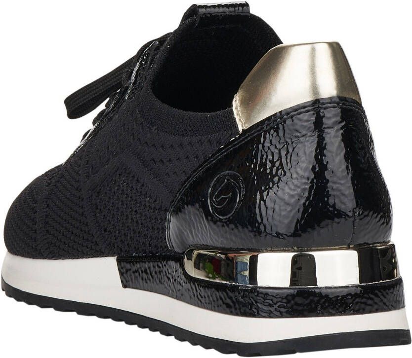 Remonte Slip-on sneakers in knitwear-look