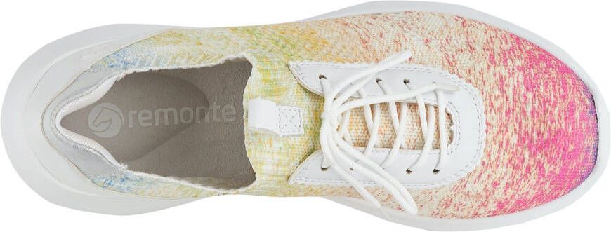 Remonte Sneaker in prachtige regenbooglook Wit Multicolor - Foto 8