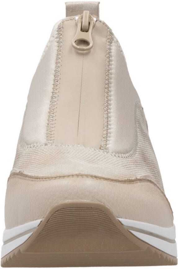 Remonte Slip-on sneakers vrijetijdsschoen lage schoen slipper in vegan verwerking