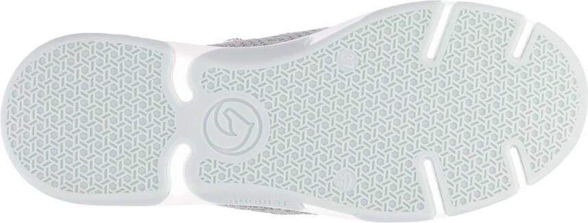 Remonte Slip-on sneakers vrijetijdsschoen lage schoen slipper instapschoen met aantrek-lussen