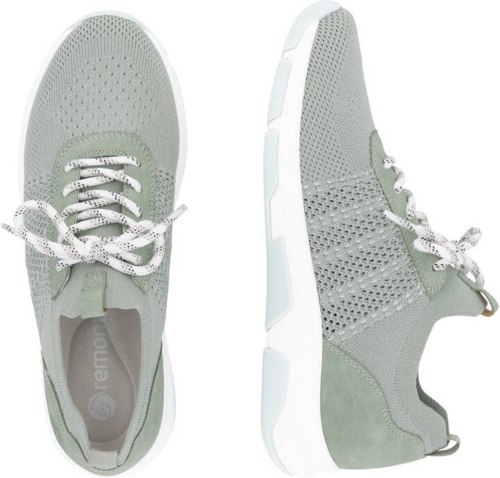 Remonte Slip-on sneakers vrijetijdsschoen lage schoen slipper instapschoen met aantrek-lussen