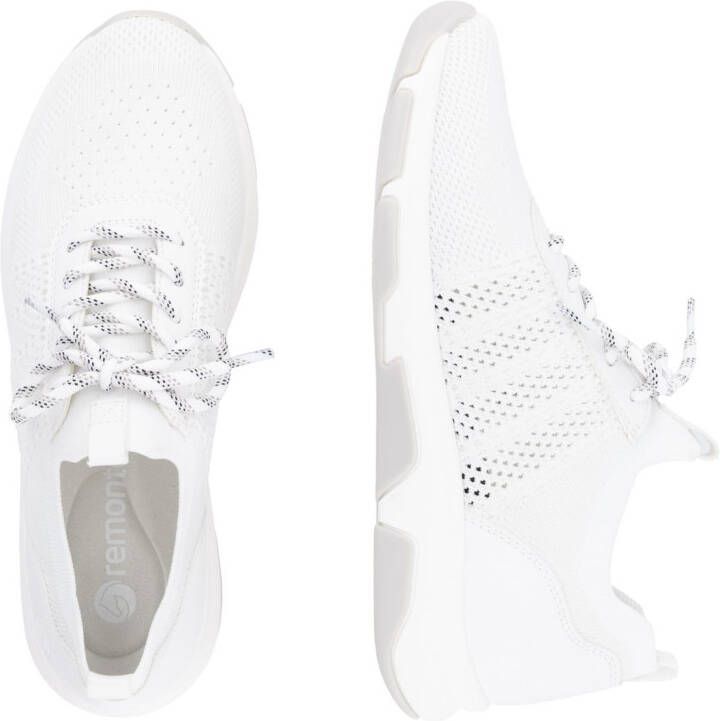 Remonte Slip-on sneakers vrijetijdsschoen lage schoen slipper instapschoen met aantrek-lussen