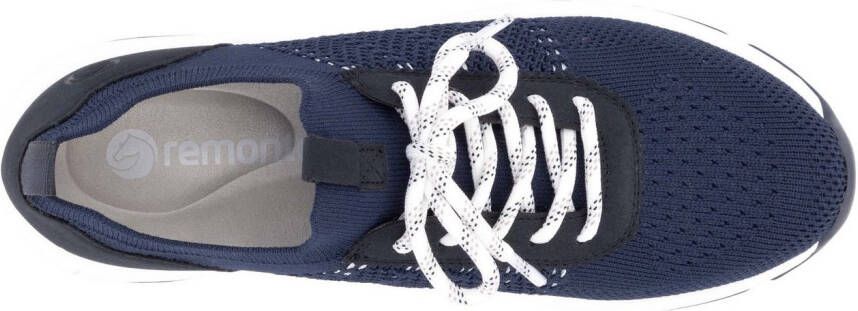 Remonte Slip-on sneakers vrijetijdsschoen lage schoen slipper instapschoen met aantrek-lussen