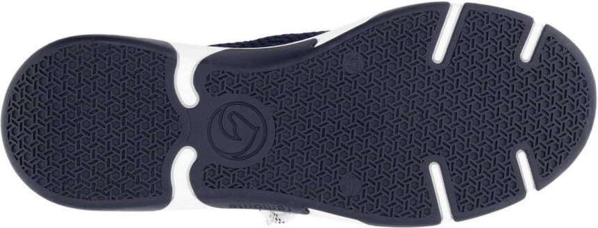 Remonte Slip-on sneakers vrijetijdsschoen lage schoen slipper instapschoen met aantrek-lussen
