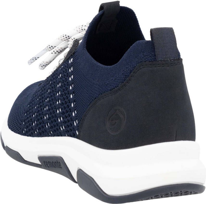 Remonte Slip-on sneakers vrijetijdsschoen lage schoen slipper instapschoen met aantrek-lussen