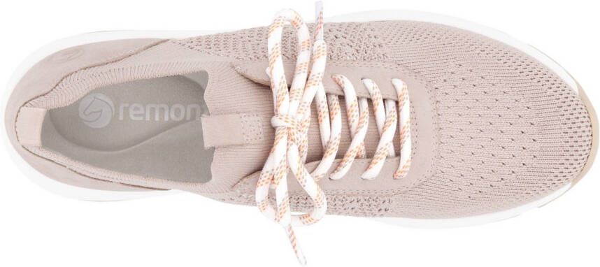Remonte Slip-on sneakers vrijetijdsschoen lage schoen slipper instapschoen met aantrek-lussen