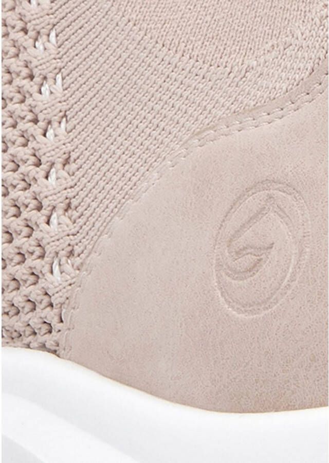 Remonte Slip-on sneakers vrijetijdsschoen lage schoen slipper instapschoen met aantrek-lussen