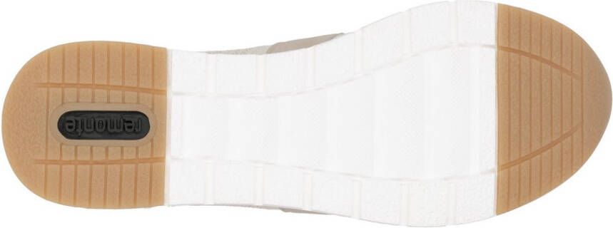 Remonte Slip-on sneakers vrijetijdsschoen lage schoen slipper met elastische band aan de schacht