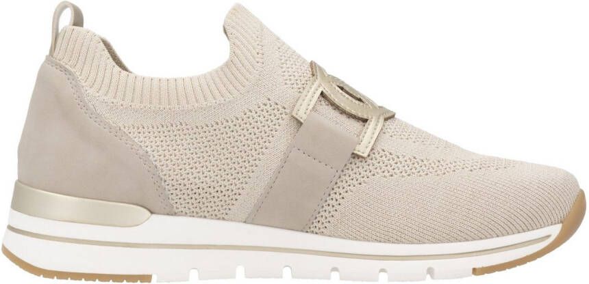 Remonte Slip-on sneakers vrijetijdsschoen lage schoen slipper met elastische band aan de schacht