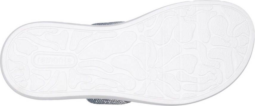 Remonte Slippers plateau zomerschoen slippers met sprankelende strassstenen