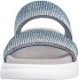Remonte Slippers plateau zomerschoen slippers met sprankelende strassstenen - Thumbnail 9