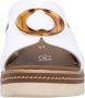 Remonte Slippers wig hak zomerschoen instapschoen met mooie decoratieve gesp - Thumbnail 5