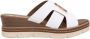 Remonte Slippers wig hak zomerschoen instapschoen met mooie decoratieve gesp - Thumbnail 6