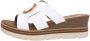 Remonte Slippers wig hak zomerschoen instapschoen met mooie decoratieve gesp - Thumbnail 7