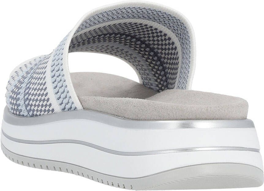 Remonte Slippers sleehak zomerschoen slippers met praktische elastische rand
