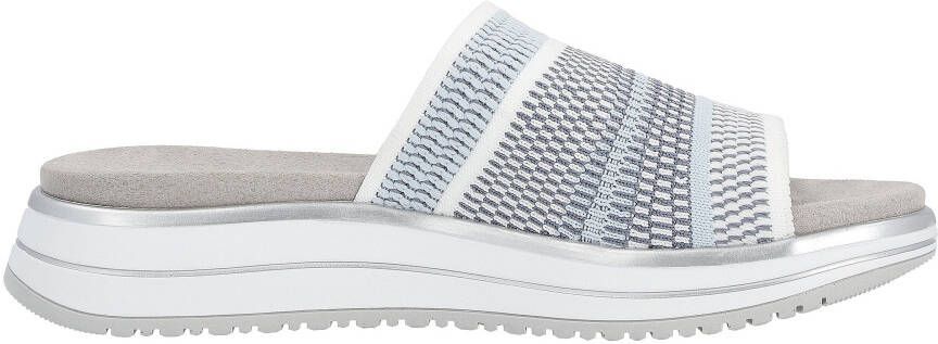 Remonte Slippers sleehak zomerschoen slippers met praktische elastische rand