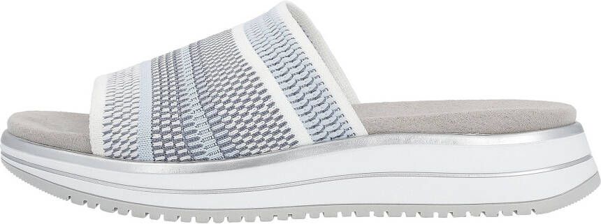 Remonte Slippers sleehak zomerschoen slippers met praktische elastische rand