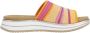 Remonte Slippers sleehak zomerschoen slippers met praktische elastische rand - Thumbnail 5