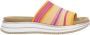 Remonte Slippers sleehak zomerschoen slippers met praktische elastische rand - Thumbnail 11