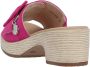 Remonte Slippers ELLE-Collection blokhak zomerschoen slippers decoratieve gesp elle-collectie - Thumbnail 7