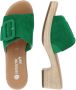 Remonte Slippers ELLE-Collection blokhak zomerschoen slippers decoratieve gesp elle-collectie - Thumbnail 12