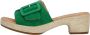 Remonte Slippers ELLE-Collection blokhak zomerschoen slippers decoratieve gesp elle-collectie - Thumbnail 4