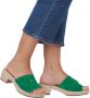 Remonte Slippers ELLE-Collection blokhak zomerschoen slippers decoratieve gesp elle-collectie - Thumbnail 8
