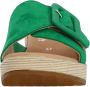 Remonte Slippers ELLE-Collection blokhak zomerschoen slippers decoratieve gesp elle-collectie - Thumbnail 9