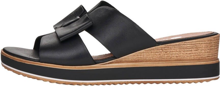 Remonte Slippers sleehak zomerschoen met mooie sierstrik