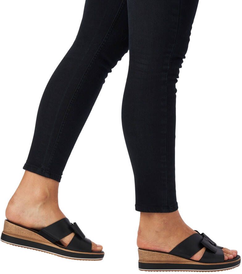 Remonte Slippers sleehak zomerschoen met mooie sierstrik