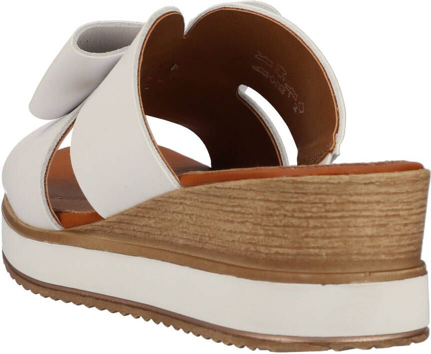 Remonte Slippers wedge heel summer shoe slippers with beautiful decorative bow