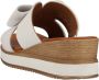 Remonte Slippers wedge heel summer shoe slippers with beautiful decorative bow - Thumbnail 3