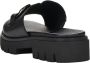 Remonte black casual open slippers Black Dames - Thumbnail 7